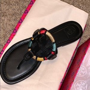 Never Worn Tory Burch Miller Sandals